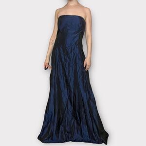 Gunne-sax Women's Blue and Navy Dress size 13